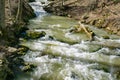 Roaring Run Creek a Popular Trout Stream Royalty Free Stock Photo