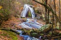Roaring Run Waterfall, Eagle Rock, VA Royalty Free Stock Photo