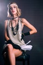 Roaring twenties retro fashion style