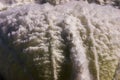 Roaring water gushing from pressure outlet at Lake Hume dam Royalty Free Stock Photo