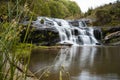 Big waterfall outside of Clemson, SC Royalty Free Stock Photo