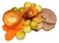 Roast Beef Meal Royalty Free Stock Photo