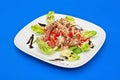 Roast beef salad Royalty Free Stock Photo
