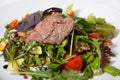 Roast beef salad Royalty Free Stock Photo