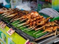 Roast chicken or Kai yang or ping gai is thai street food