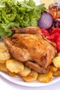 Roast chicken Royalty Free Stock Photo