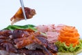 Roast duck, chinese style Royalty Free Stock Photo
