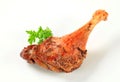 Roast duck leg Royalty Free Stock Photo