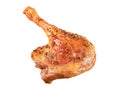 Roast duck leg Royalty Free Stock Photo
