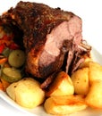 Roast lamb Royalty Free Stock Photo
