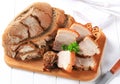 Roast pork belly Royalty Free Stock Photo