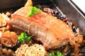 Roast pork belly Royalty Free Stock Photo