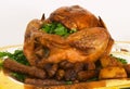 Roast turkey 3 Royalty Free Stock Photo