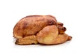 Roast turkey or roast chicken Royalty Free Stock Photo