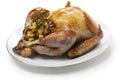 Roast turkey with stuffing