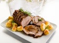 Roast of veal Royalty Free Stock Photo
