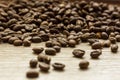 Roasted arabica coffee beans