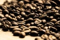 Roasted arabica coffee beans