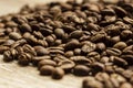 Roasted arabica coffee beans