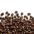 roasted aromatic coffee beans