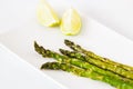 Roasted asparagus Royalty Free Stock Photo