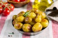 Roasted baby potatoes with rosemary