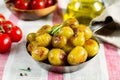 Roasted baby potatoes with rosemary