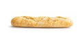 Roasted baguette with garlic butter. Crunchy sliced garlic bread Royalty Free Stock Photo