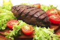Roasted beef meat steak Royalty Free Stock Photo