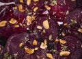 Roasted beet root salad