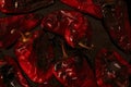 Roasted bell peppers - close up - Kapia