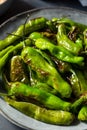 Roasted Blistered Shishito Peppers