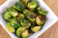 Roasted brussels sprouts Royalty Free Stock Photo