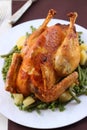 Roasted capon