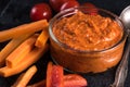 Roasted carrot dip