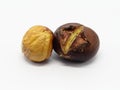 Roasted chestnut with excluded seed
