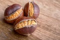 Roasted chestnut Royalty Free Stock Photo