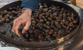 Roasted chestnuts