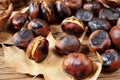 Roasted chestnuts Royalty Free Stock Photo