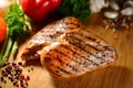 Roasted chicken breast Royalty Free Stock Photo