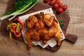 Roasted chicken Tabaka Royalty Free Stock Photo