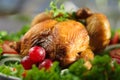 Roasted chicken Royalty Free Stock Photo