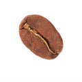 Roasted Coffee bean isolated white background Royalty Free Stock Photo