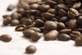 Roasted coffee beans