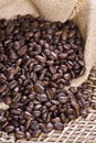 Roasted coffee beans