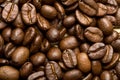 Roasted coffee beans background