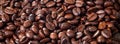 Roasted coffee beans background Royalty Free Stock Photo