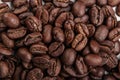 Roasted Coffee Beans Background Texture Royalty Free Stock Photo