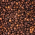 Roasted coffee beans, can be used Royalty Free Stock Photo