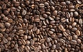 Roasted coffee beans Royalty Free Stock Photo